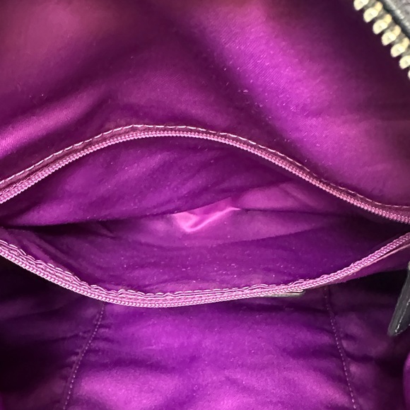 COACH F15445 Ashley Satchel Handbag Leather Black Vintage Logo - Picture 10 of 13